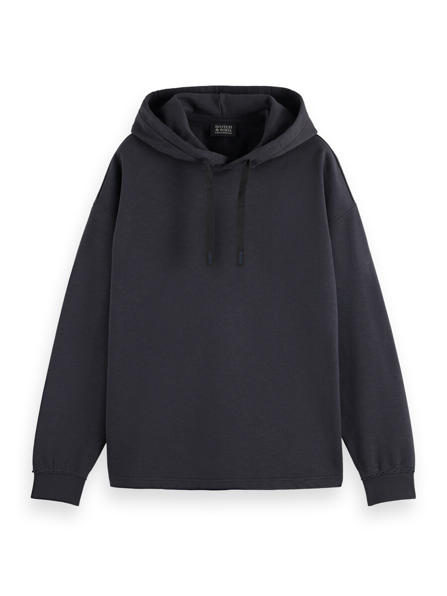 essentials — sudadera con capucha con logotipo bordado