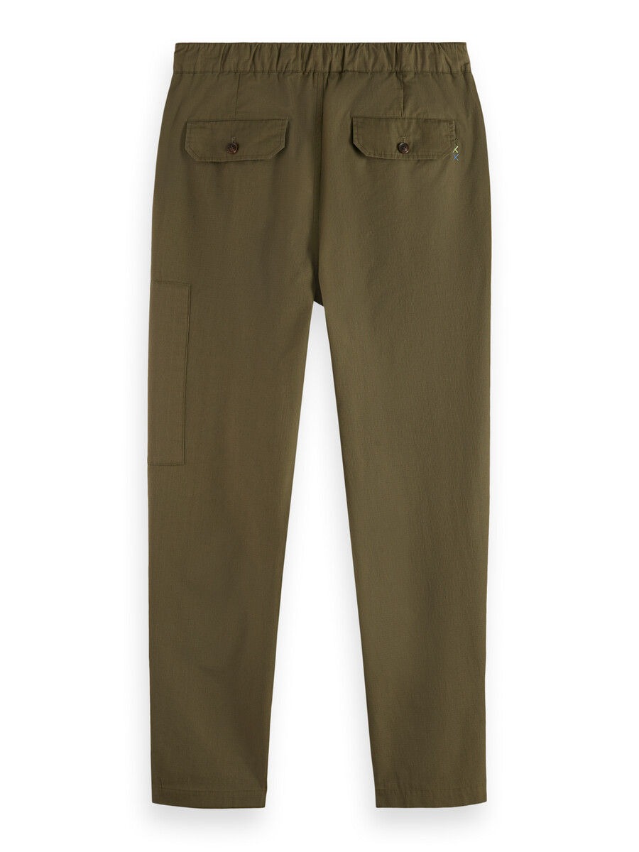 pantalón cargo de algodón antidesgarro de corte recto