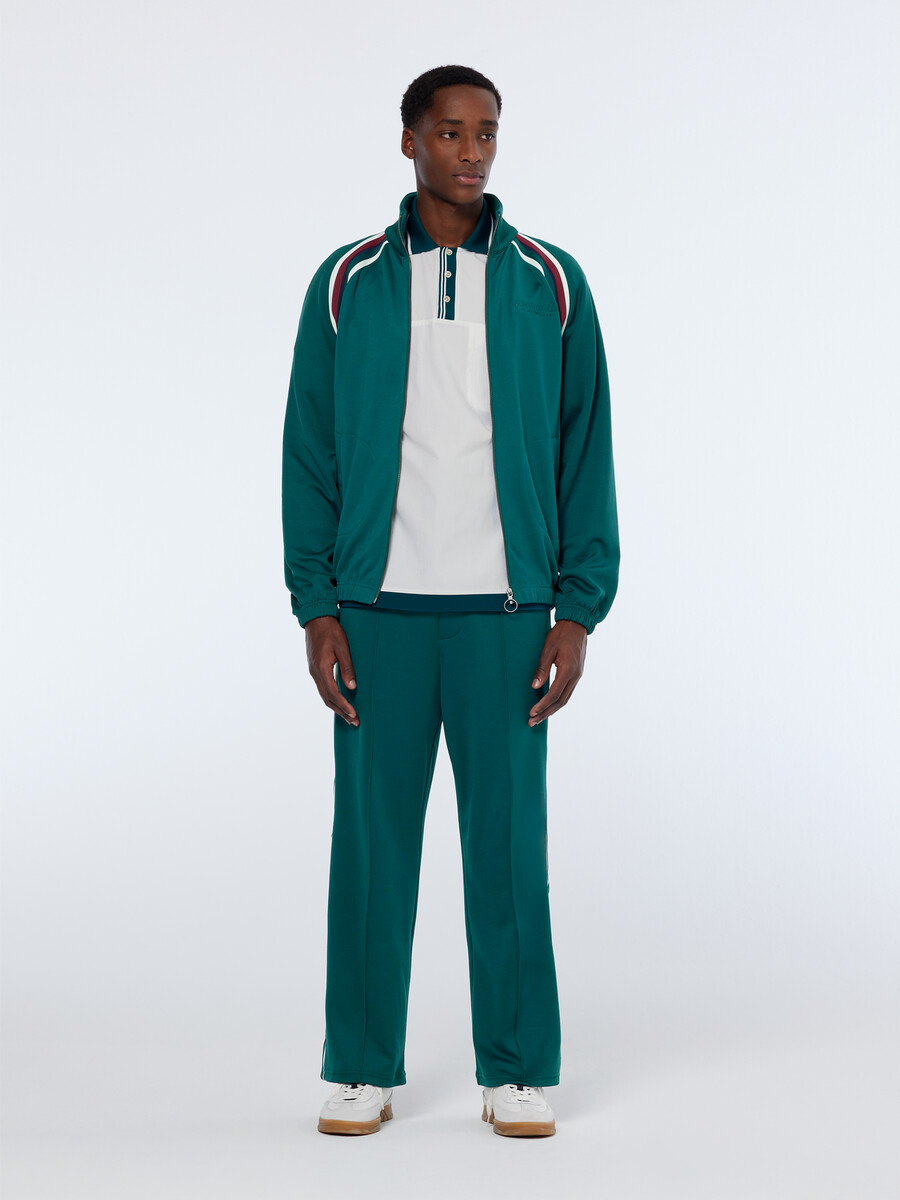 chaqueta deportiva con cremallera