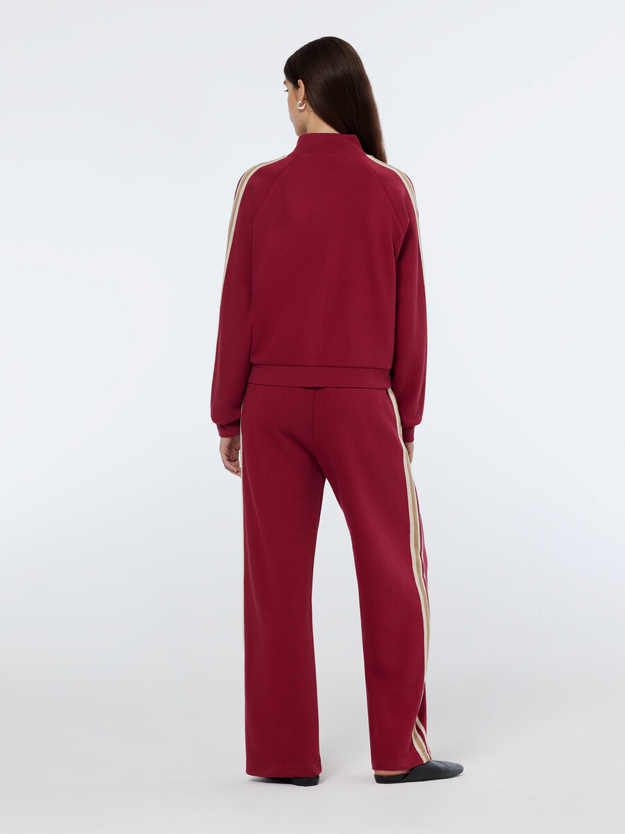 chaqueta de chándal con cremallera