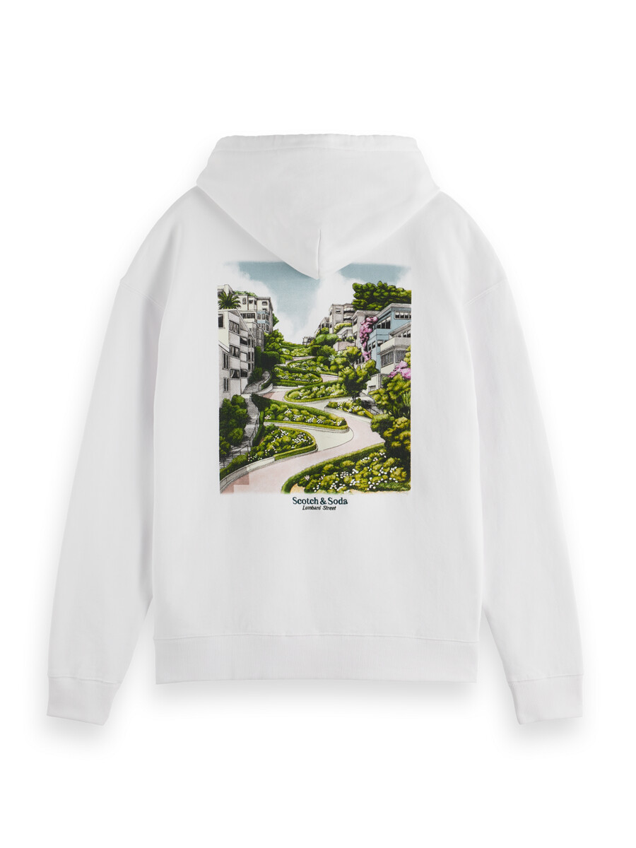 sudadera con capucha de corte relajado de san francisco
