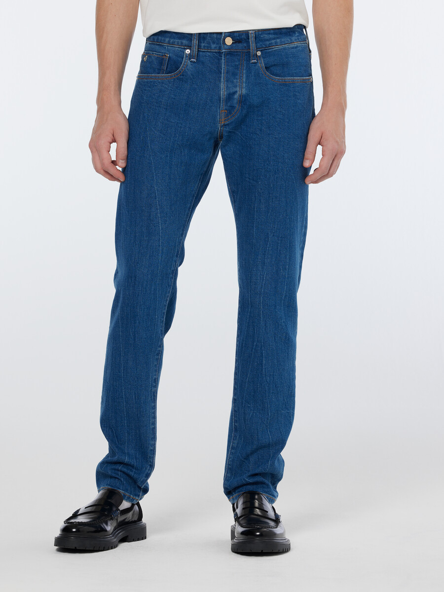 vaqueros ralston regular slim brillantes pero rotos