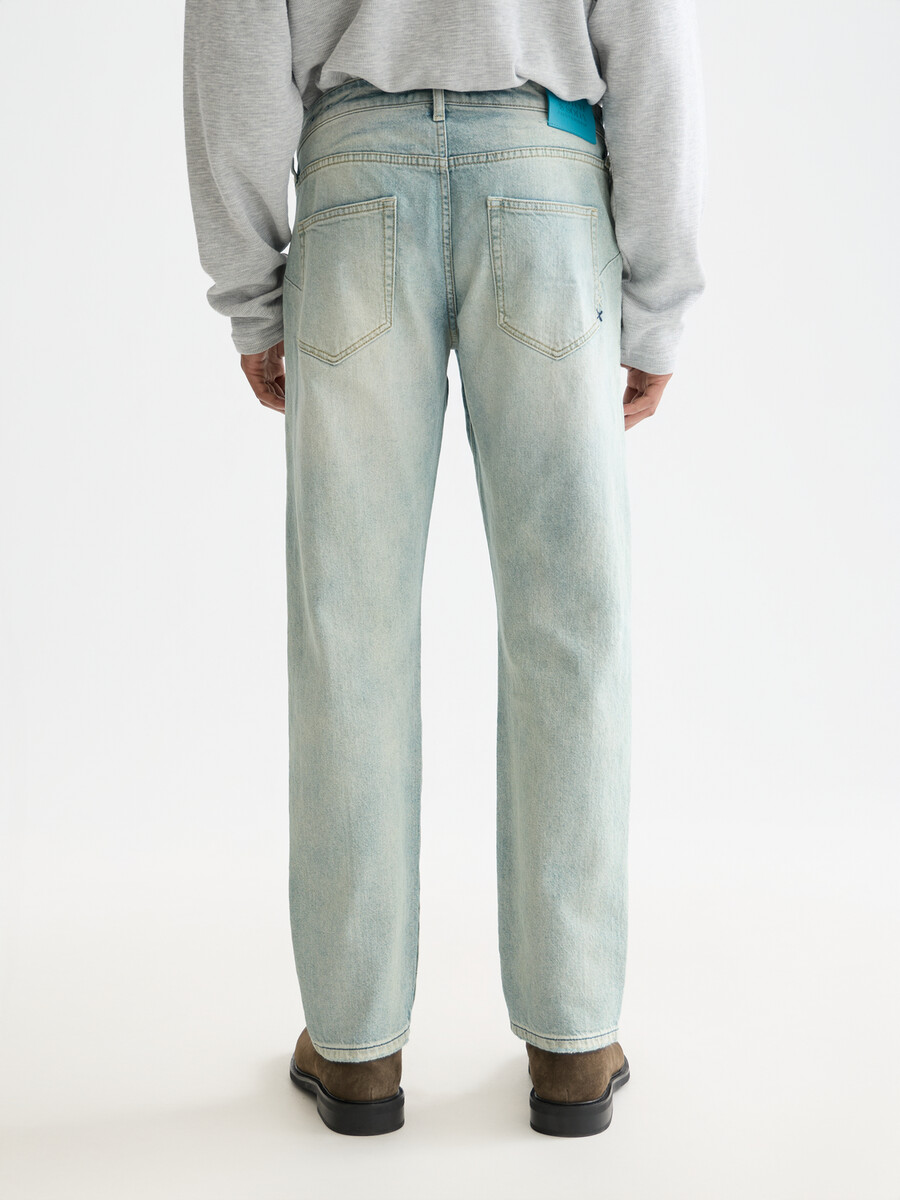los jeans rectos zee