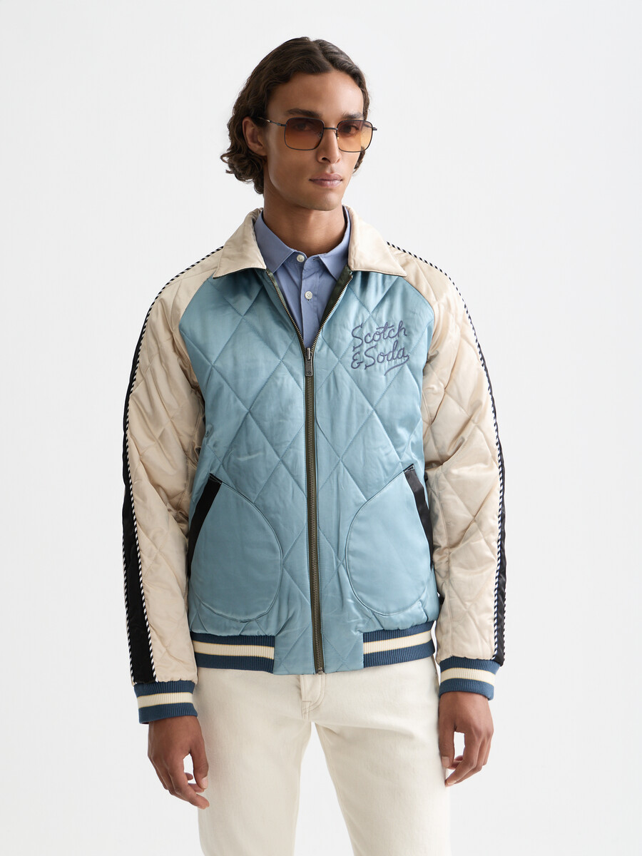 chaqueta bomber de recuerdo del 40.º aniversario