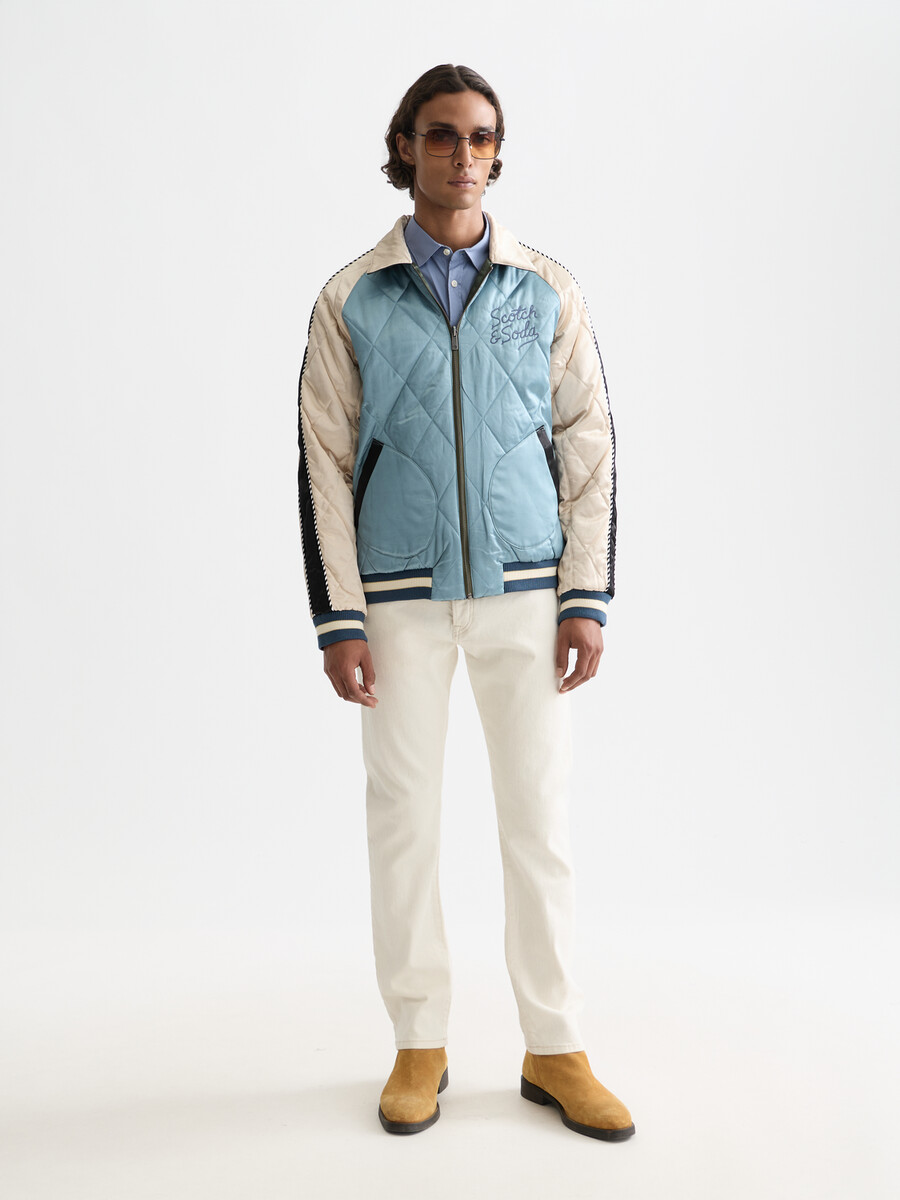 chaqueta bomber de recuerdo del 40.º aniversario