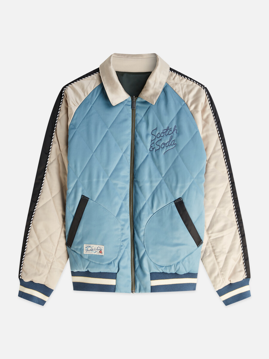 chaqueta bomber de recuerdo del 40.º aniversario