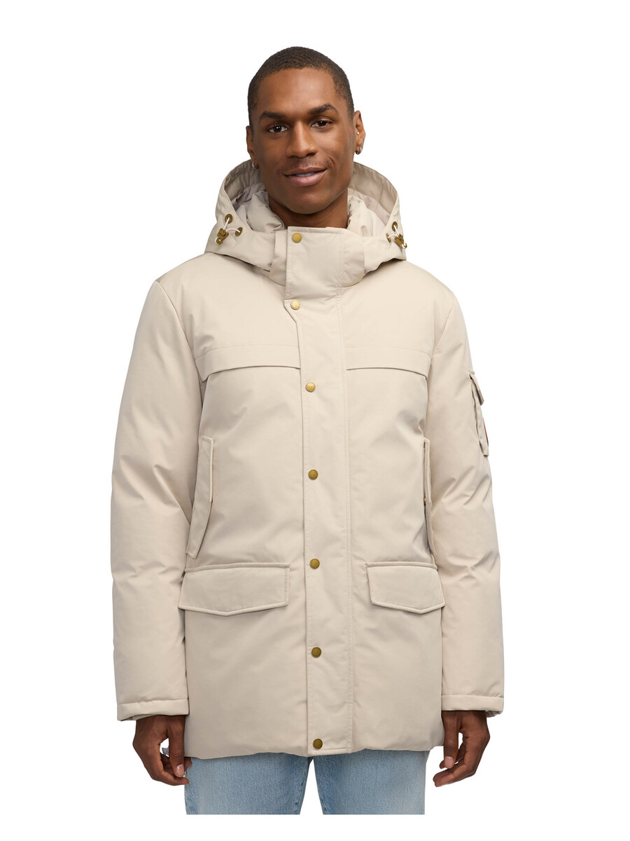 edgar parka con capucha extraíble