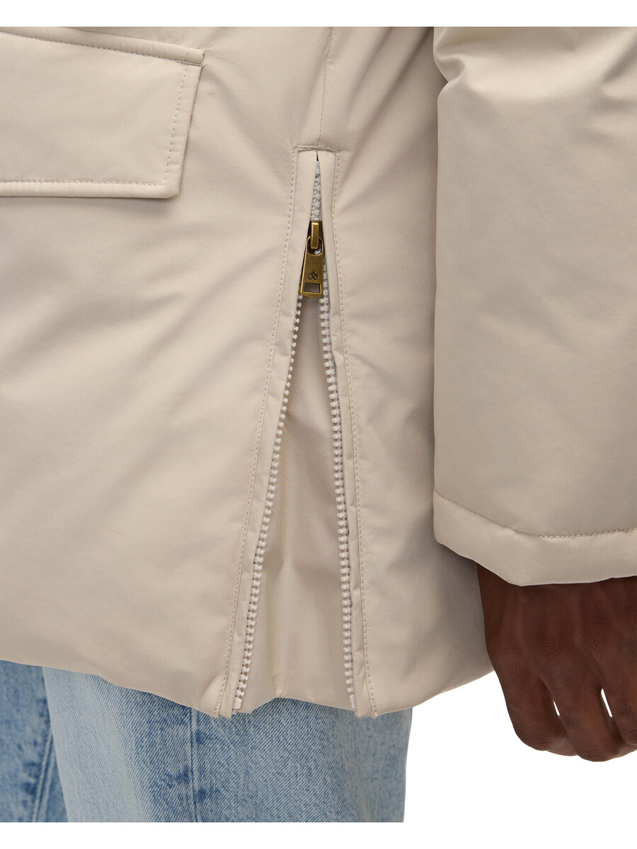 edgar parka con capucha extraíble