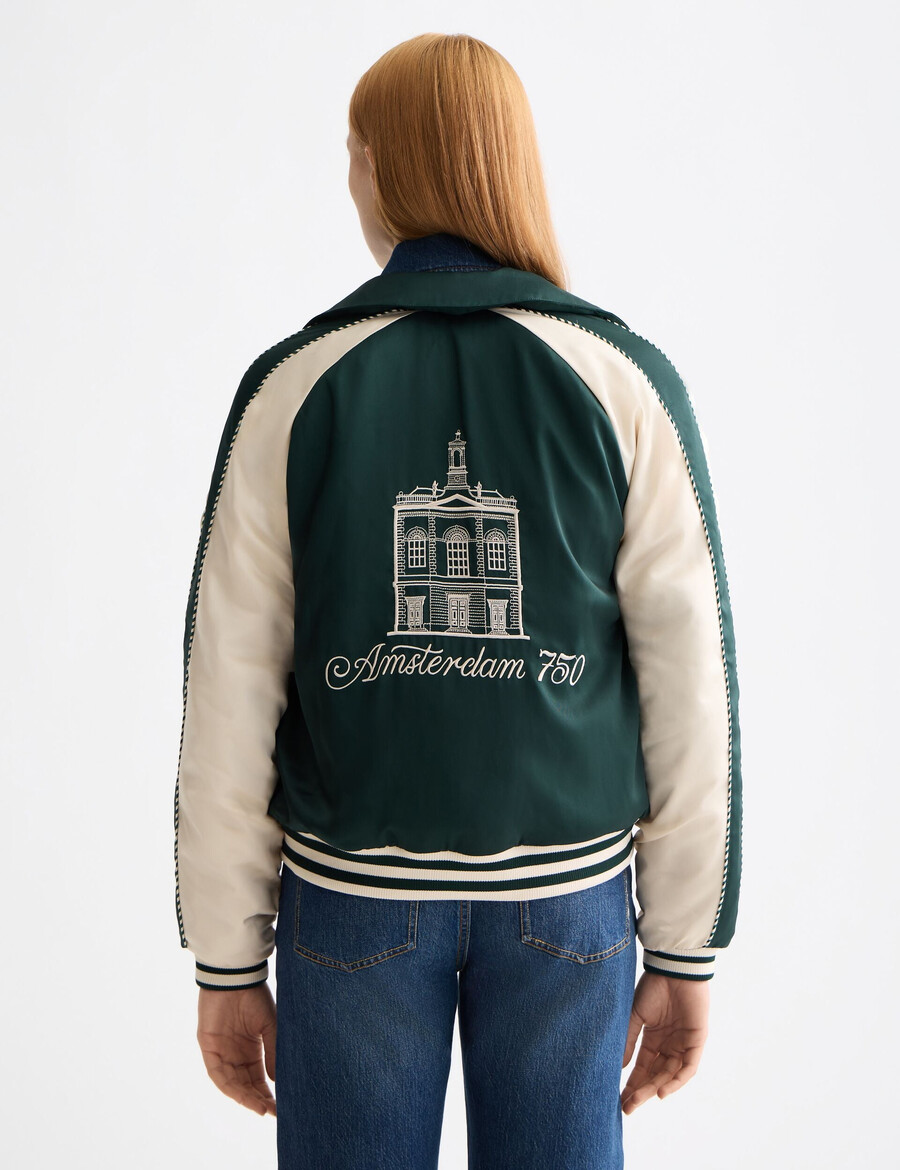 chaqueta reversible de recuerdo 750 años