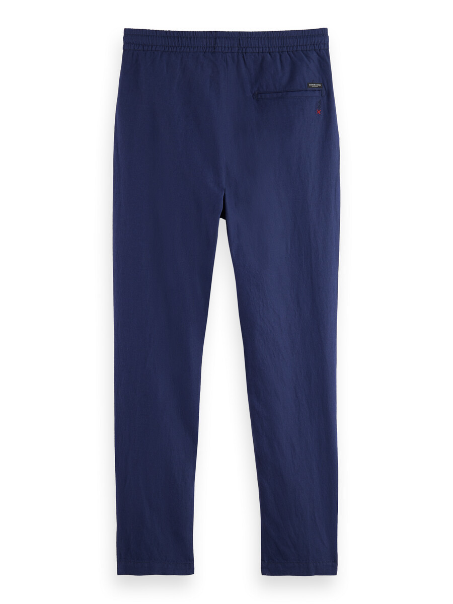 pantalón deportivo de sarga de mezcla de lino warren