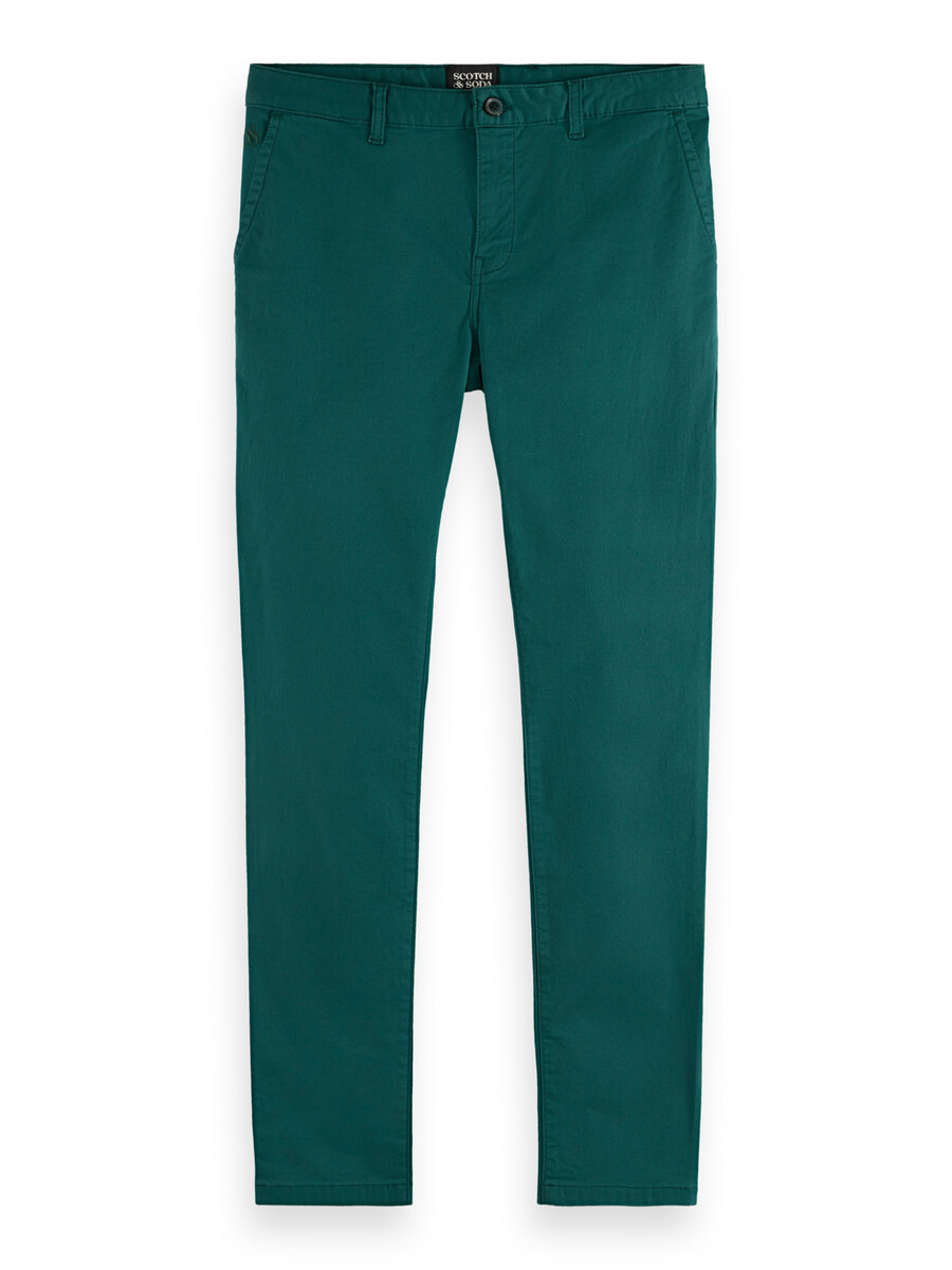 essentials - chino de sarga de algodón elástico mott