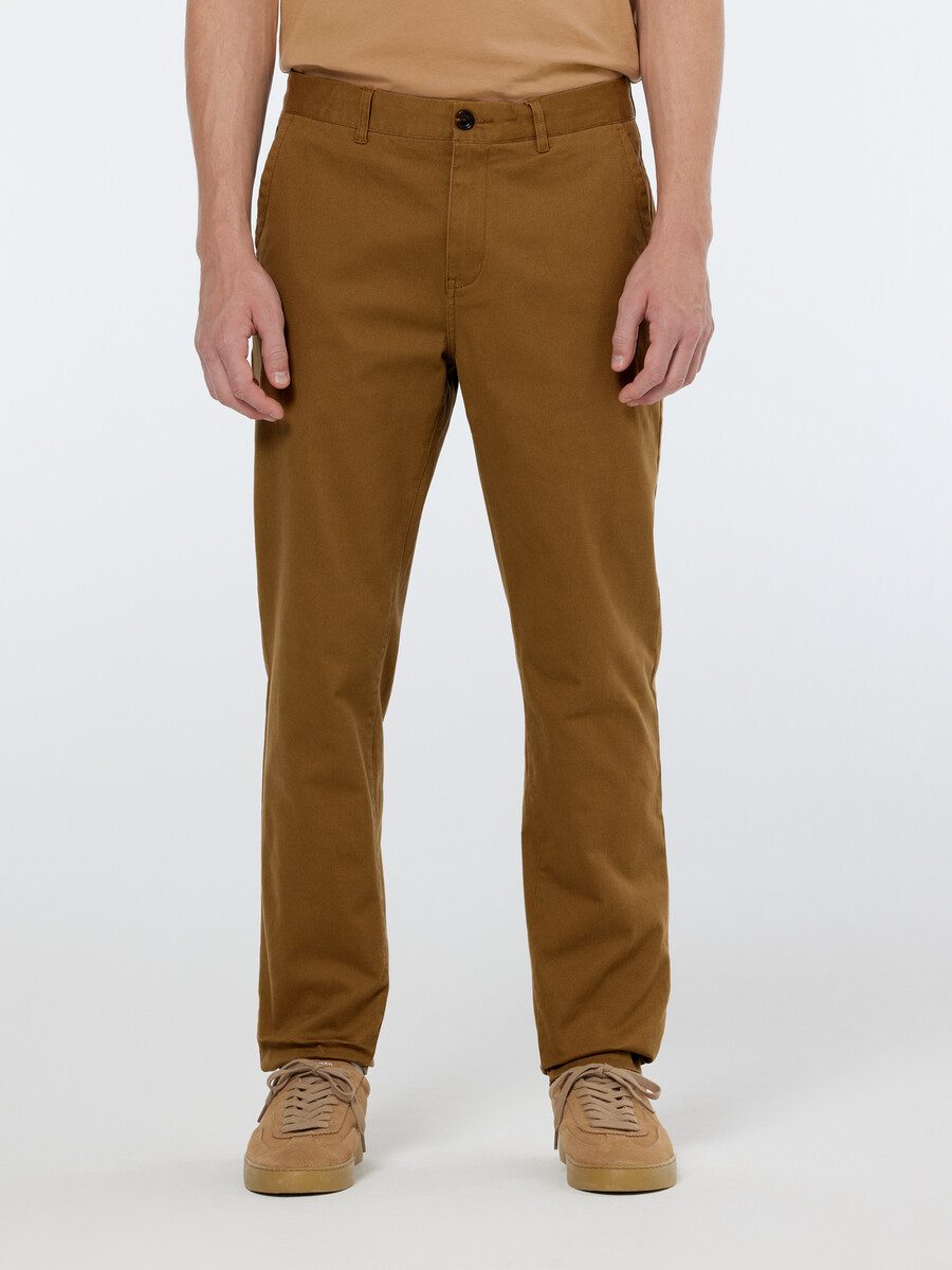 chino de mezcla de algodón lavado stuart