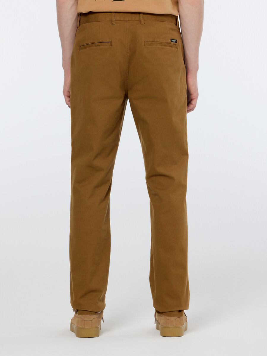 chino de mezcla de algodón lavado stuart