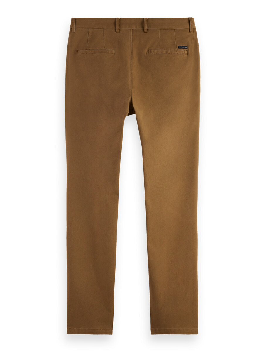 chino de mezcla de algodón lavado stuart