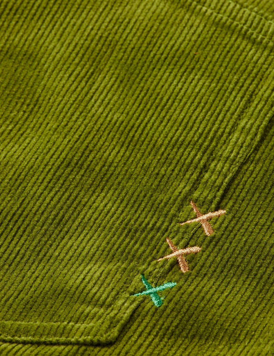 vaqueros rectos zee en pana de colores