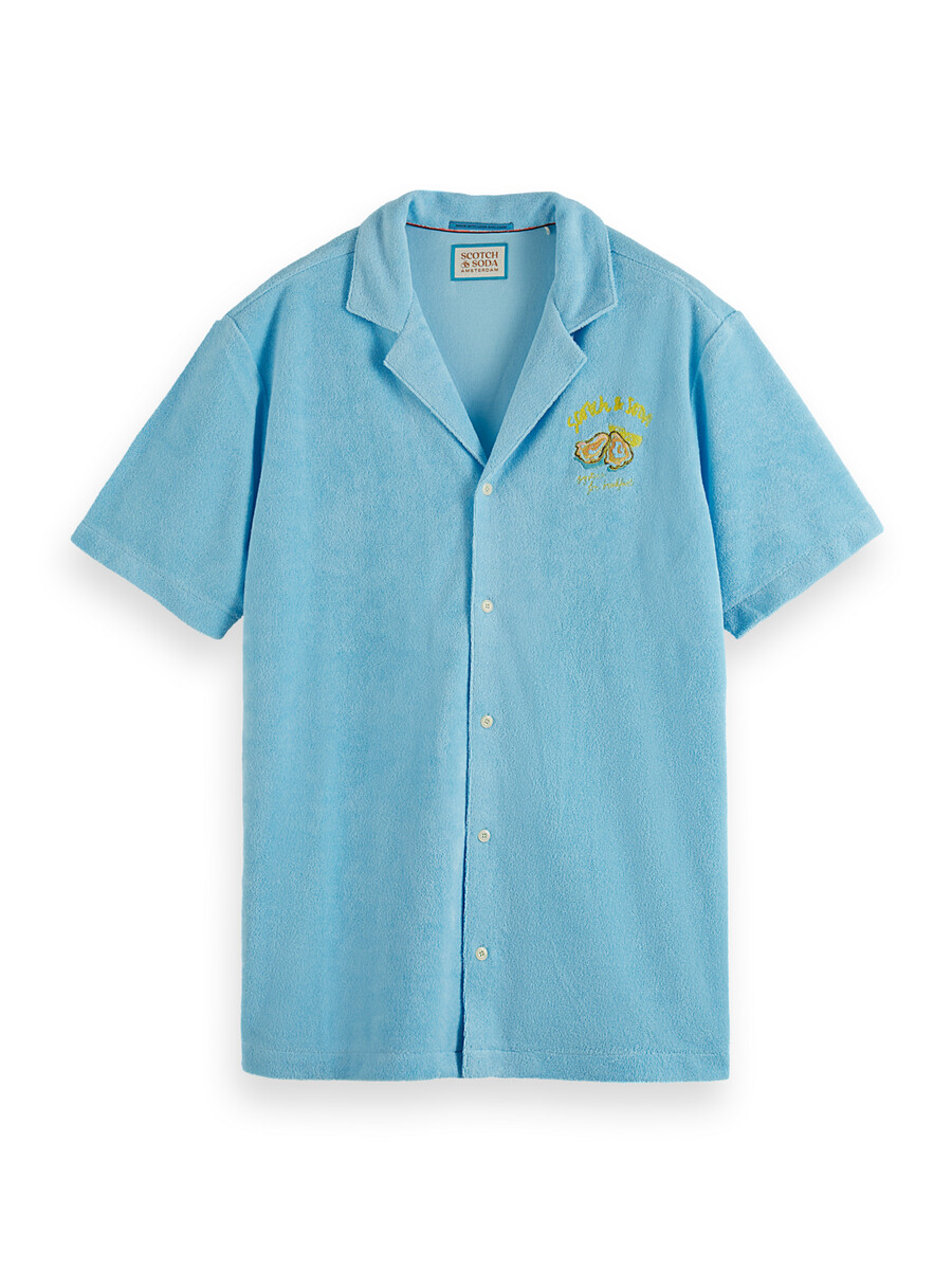 camisa de toalla sólida
