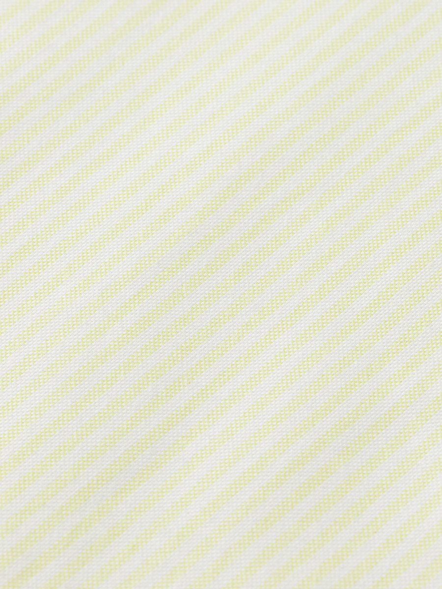 camisa oxford de rayas de corte regular