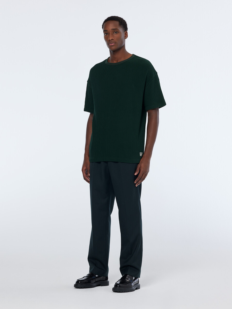 camiseta holgada estructurada