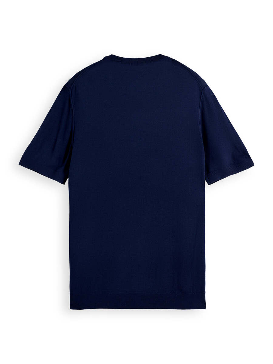 camiseta de punto de corte regular