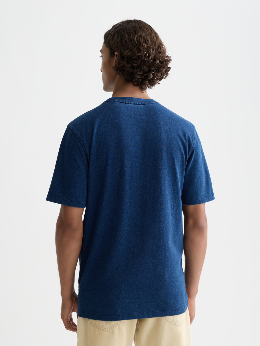 camiseta índigo de corte relajado de los héroes del 40.º aniversario