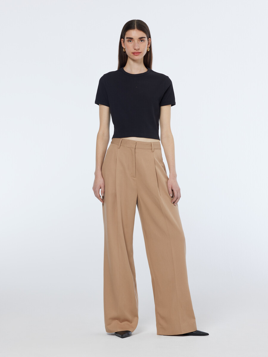essentials — camiseta de canalé para bebé