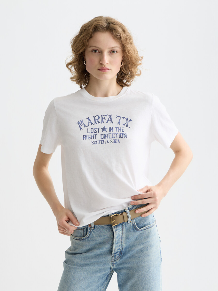 camiseta gráfica de corte regular